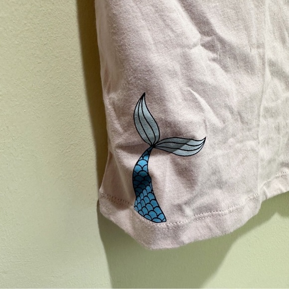 NWOT Disney Parks Princess Collection Crop Tank Top Ariel Little Mermaid - Picture 5 of 6